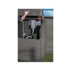 Locale Technique pour Piscines en Composite avec Hauteur de 96 cm Gre TRCP96 | Piscineshorssolweb