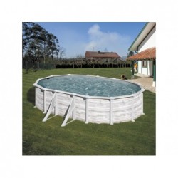 Piscine de 500x300X132 cm. en Acier Groenlandia Gre KITPROV508N | Piscineshorssolweb