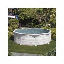 Piscine de 460X132 cm. en Acier Groenlandia Gre KITPR458N | Piscineshorssolweb