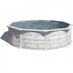 Piscine de 350X132 cm. en Acier Groenlandia Gre KITPR358N