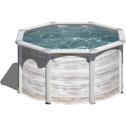 Piscine de 240X120 cm. en acier Finlandia Gre KIT240N