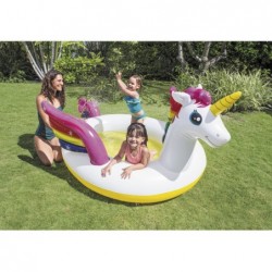 Piscine Gonflable Enfant Intex 57441np Licorne 272x193x104 Cm | Piscineshorssolweb