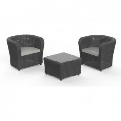 Mobilier de Jardin Set Modèle Nova Tete a Tete SP Berner 55386