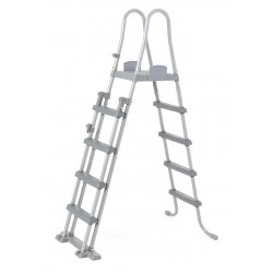 Échelle De Sécurité Pour Piscines Hors Sol Bestway 58332 132 Cm