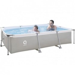 Piscine démontable avec filtre 1136 L. Jilong 17771EU Steel Super Rectangular Pool 300x207x65 cm. | Piscineshorssolweb