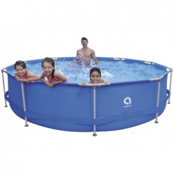 Piscine démontable avec système de filtrage 1136 L. Jilong 17799EU Super Round Pool Set 360x76 cm. | Piscineshorssolweb