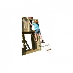 Échelle De Corde Pour Aire De Jeux Blue Rabbut De 150x120 Cm. Masgames Ma803301