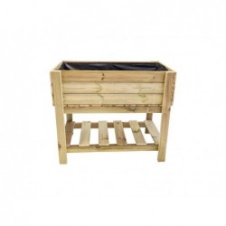 Masgames Fortis Tall Wooden Growing Table MA600702 | Piscineshorssolweb