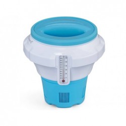 Distributeur flottant de produits chimiques avec thermomètre Bestway 58701
