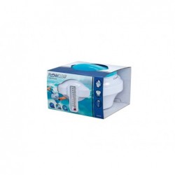 Distributeur flottant de produits chimiques avec thermomètre Bestway 58701 | Piscineshorssolweb