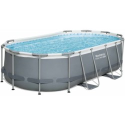Piscine Hors Sol 427x250x100 Cm. Power Steel Bestway 56620