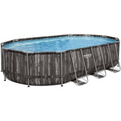 Piscine Power Steel de 610x366x122 cm Bestway 5611R | Piscineshorssolweb