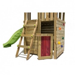Aire De Jeux Avec Cabine Canigo Masgames Ma700210 | Piscineshorssolweb