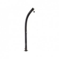 Douche Solaire Incurvée Gre Ar10250 Noire Pvc De 25 Litres