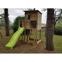 Aire De Jeux Avec Toboggan Taga Escalada Masgames Ma700360 | Piscineshorssolweb