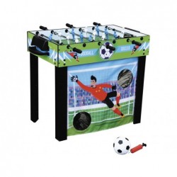 Baby foot 3 en 1 98x55x74 cm. avec tiges télescopiques | Piscineshorssolweb