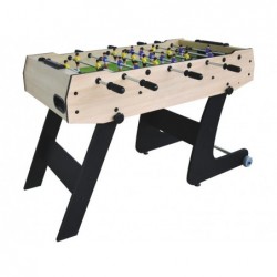 Baby-foot pliant particulier 121x61x80 cm | Piscineshorssolweb