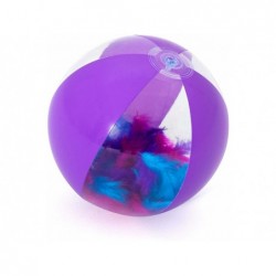 Ballon Gonflable Violet Avec Plumes De 41 Cm. Bestway 31051