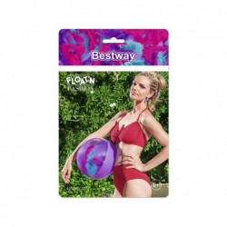Ballon Gonflable Violet Avec Plumes De 41 Cm. Bestway 31051 | Piscineshorssolweb