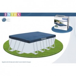 Bâche De Protection Intex 28039 460 X 226 Cm | Piscineshorssolweb
