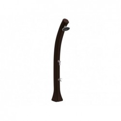 Douche Solaire Anthracite 229 Cm Avec Rincepieds Happy 4x4