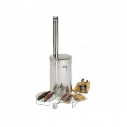 Poêle À Bois Flaresmoker 70x42 Cm Pour Cuisiner