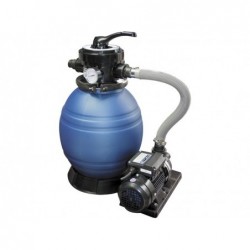 Épurateur Filtre À Sable Monobloc Modele 600 Et Pompe 1 5 Hp